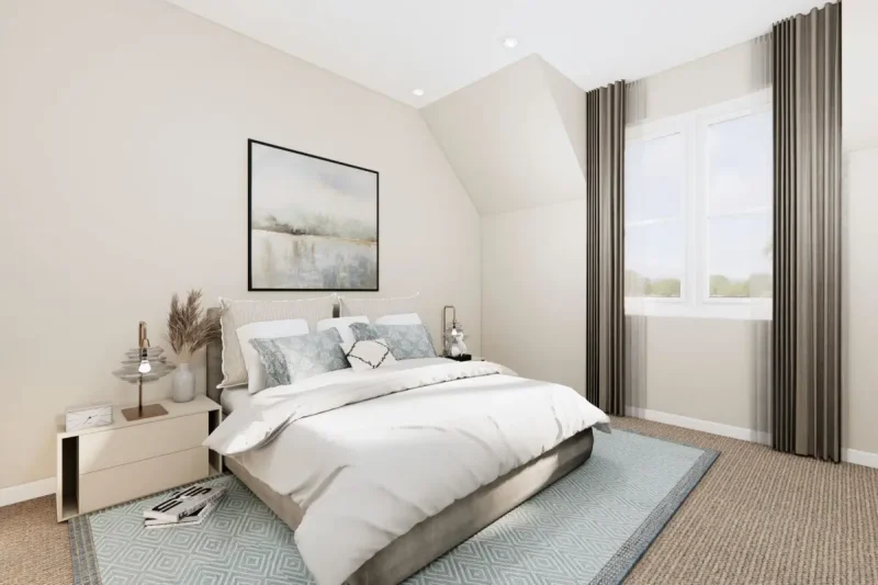 Duchally Country Estate lodge bedroom