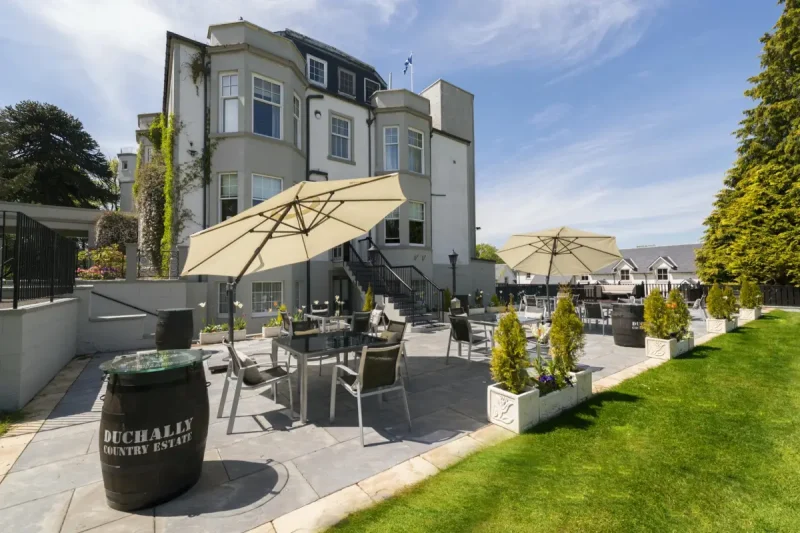 Duchally Country Estate terrace