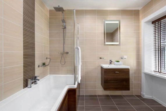 Standard Guest Bathroom at Duchally Hotel & Country Estate 