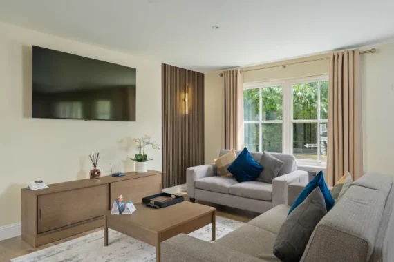 Wyndham Duchally Superior 2 bedroom lodge living area